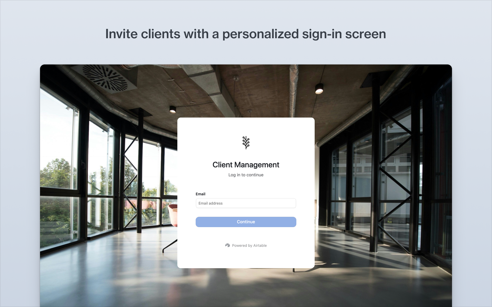 Client portal template preview 1