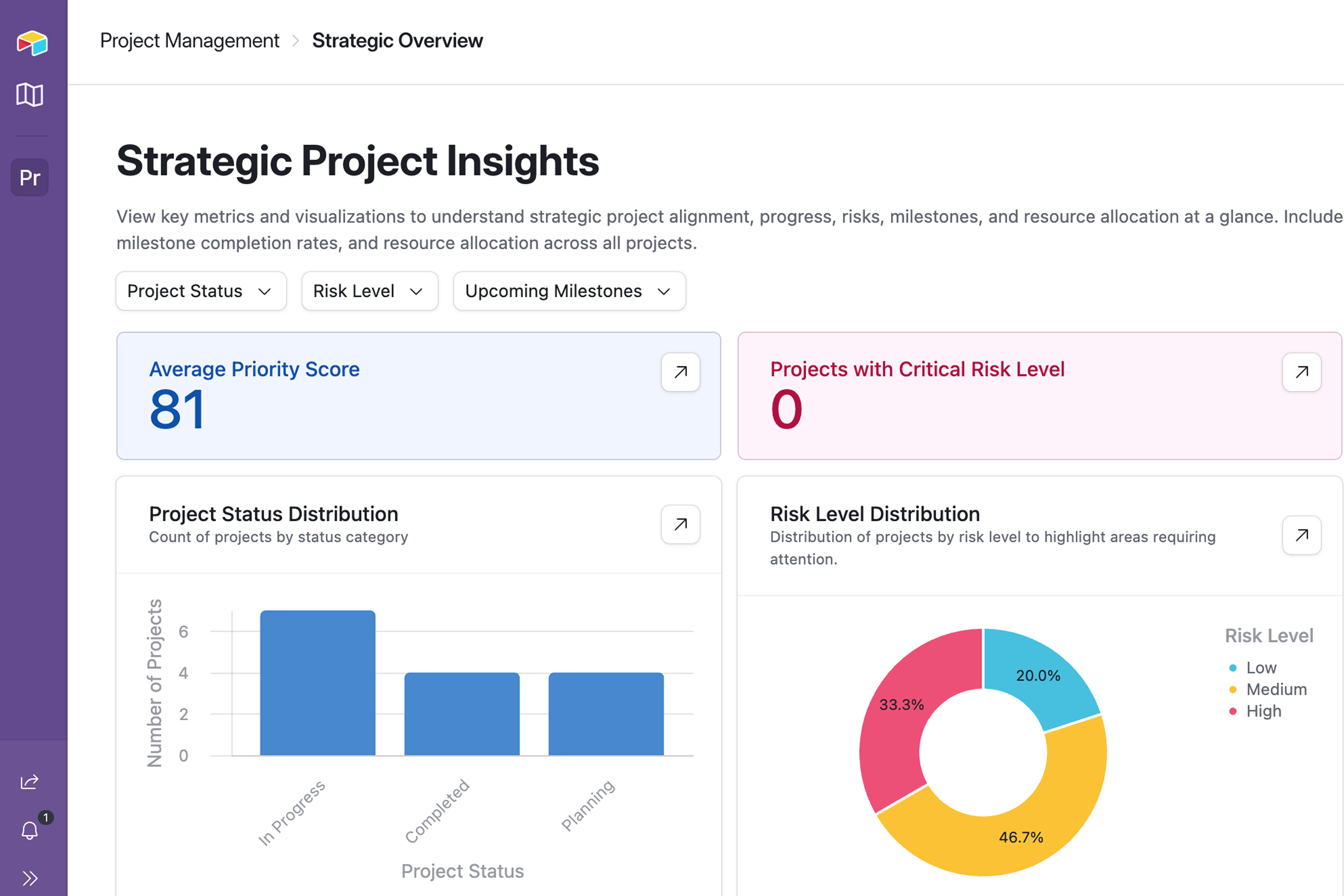 Project roadmap template preview 1